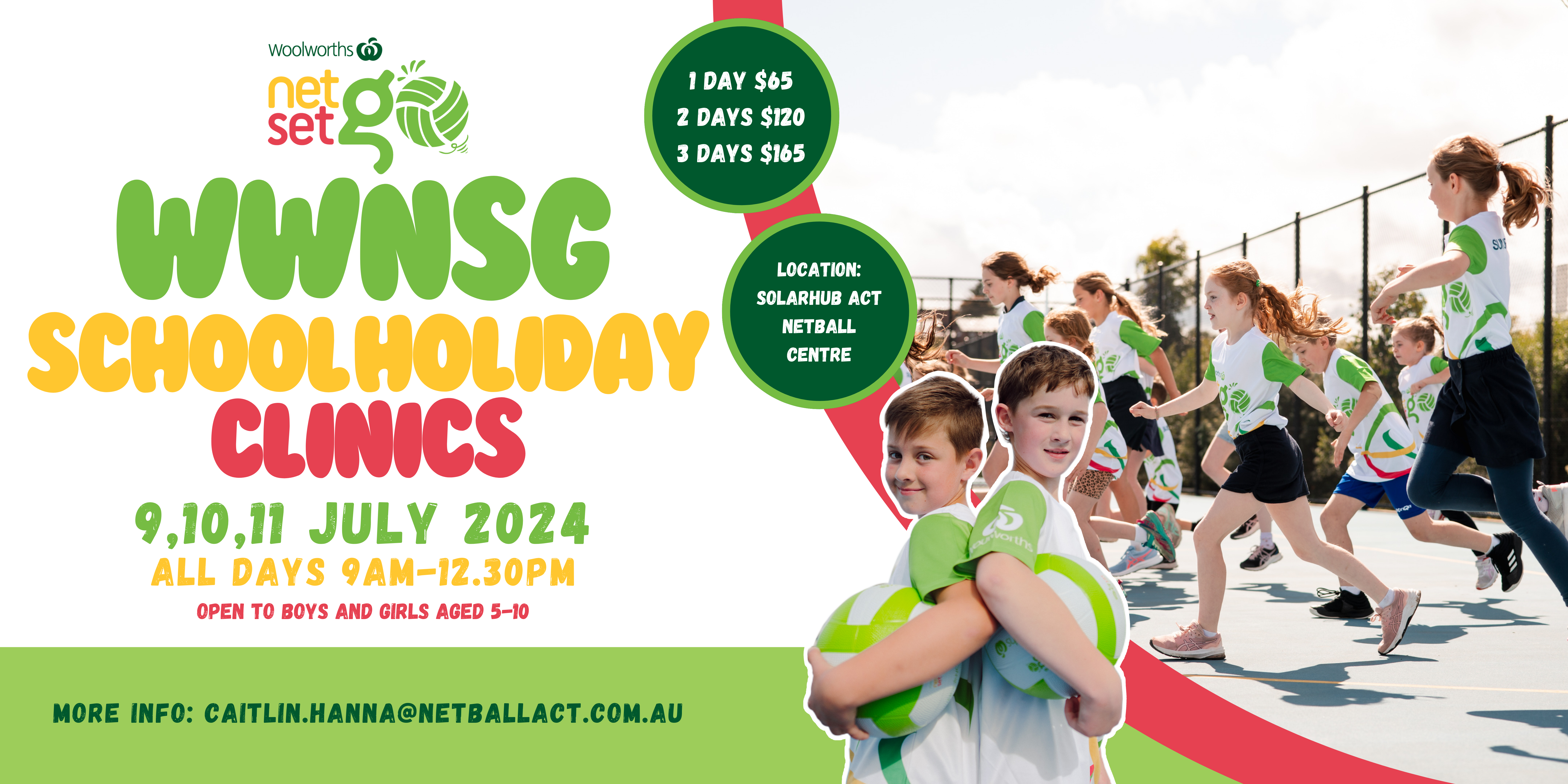 WWNSG School Holiday Clinic